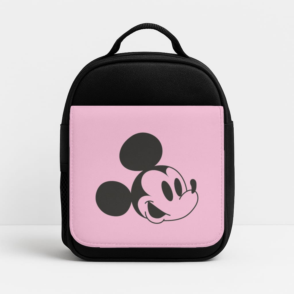 Pink Mickey Insulated Lunchbox