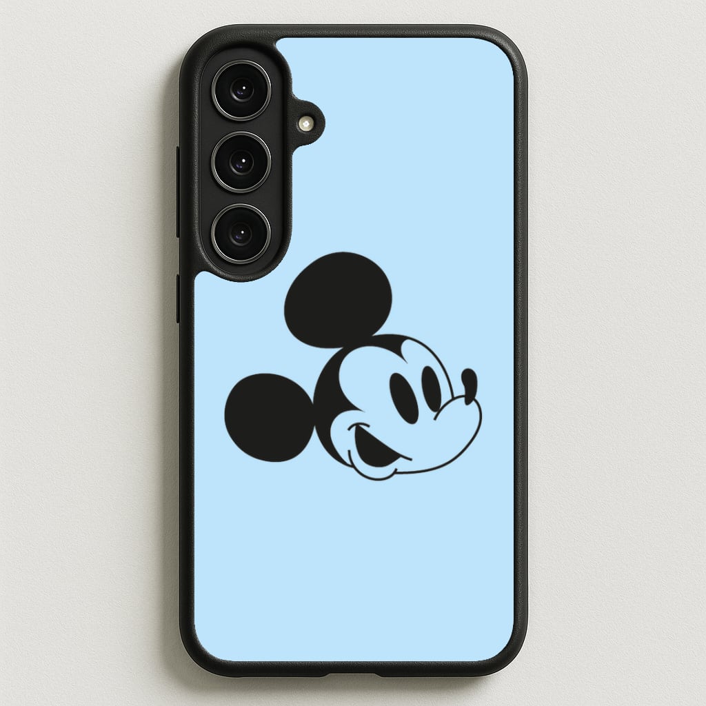 Blue Mickey Phone Case for Galaxy S25FE