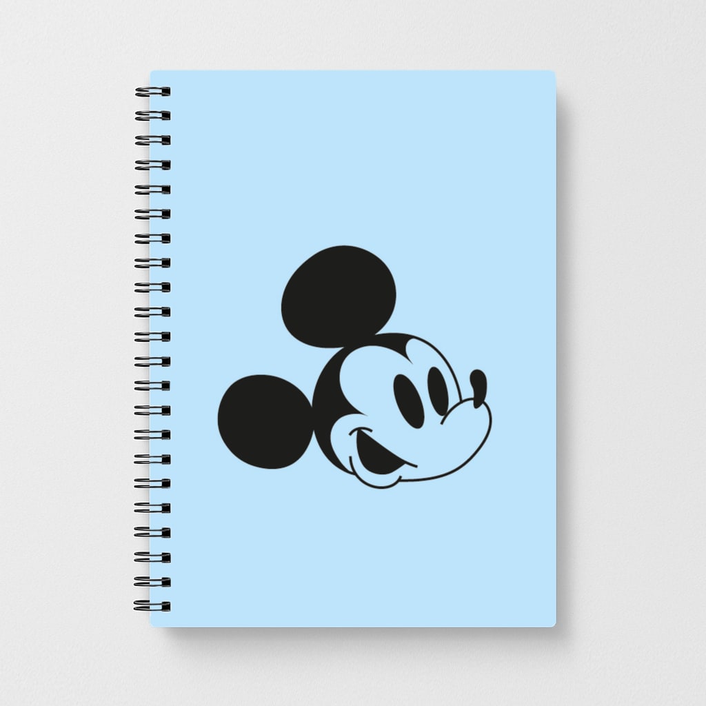 Blue Mickey Notebook
