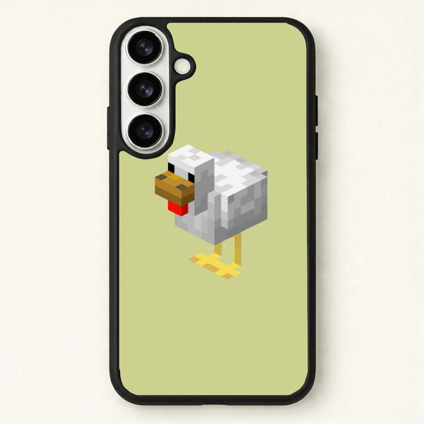 Mining Chicken Phone Case for Galaxy S26 Plus