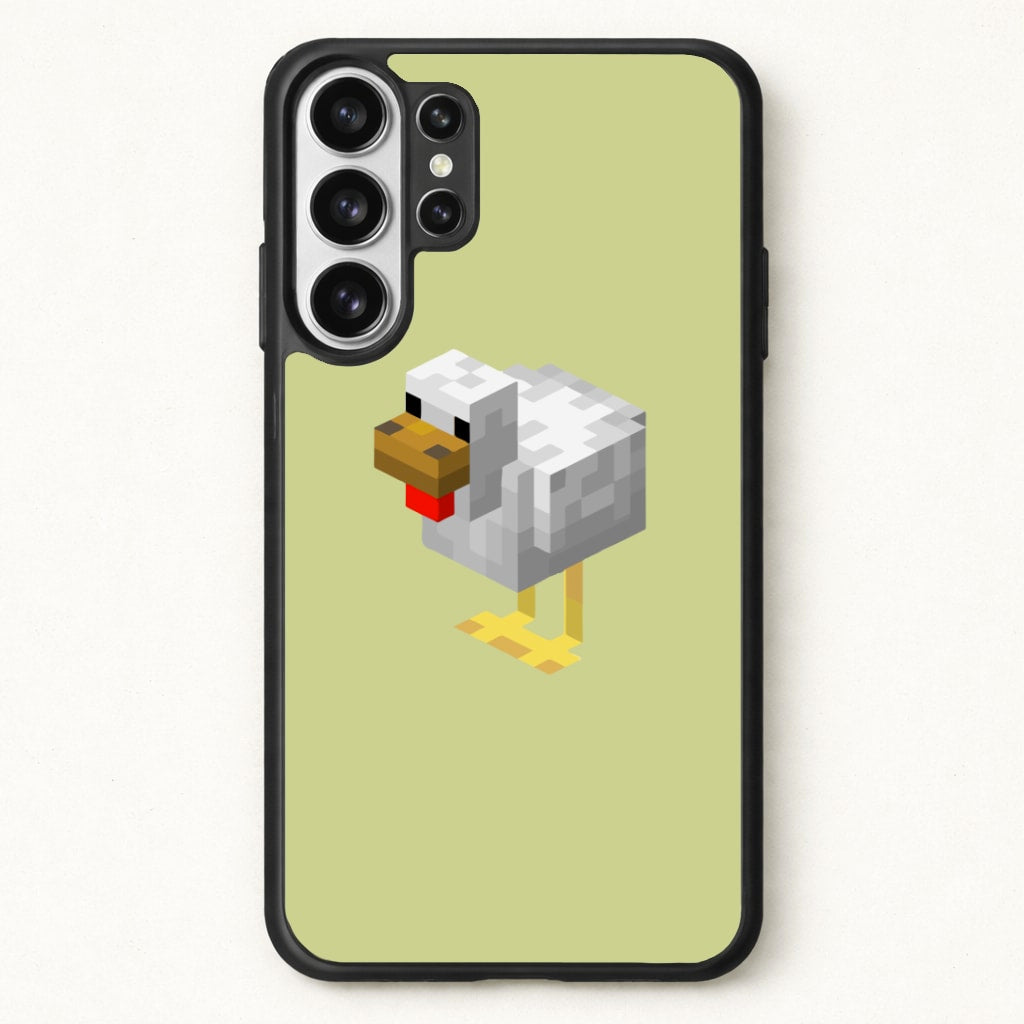Mining Chicken Phone Case for Galaxy S26 Ultra
