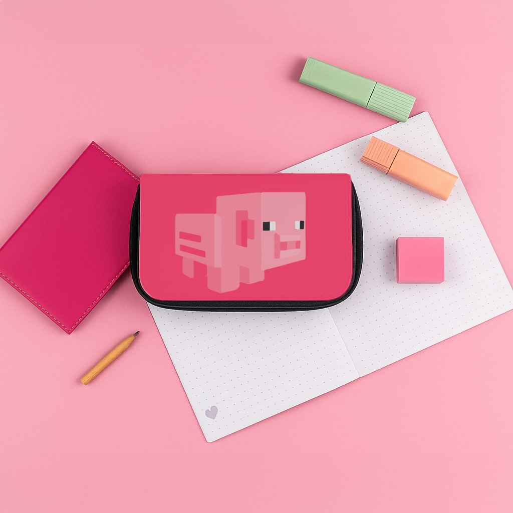 Mining Pig Pencil Case