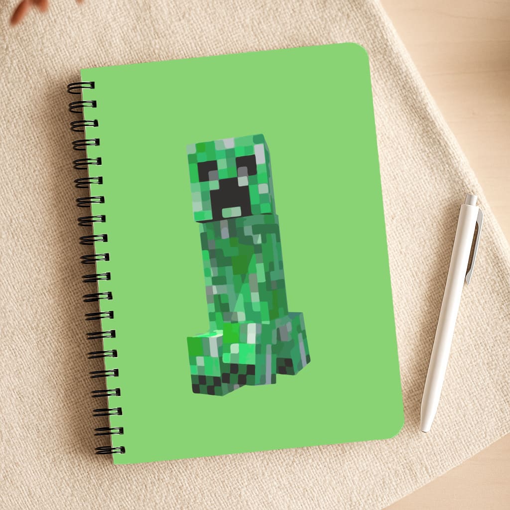 Mining Creeper Notepad