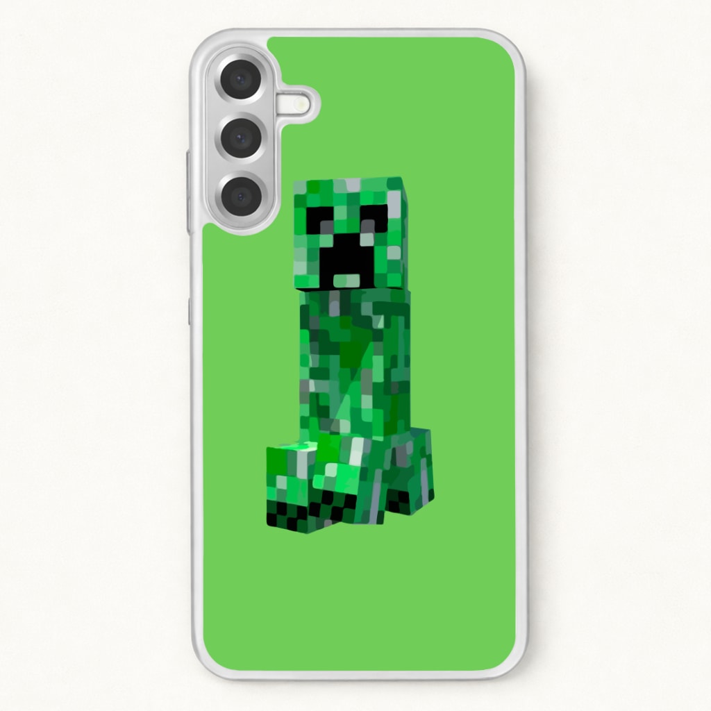 Mining Creeper Phone Case for Galaxy A17