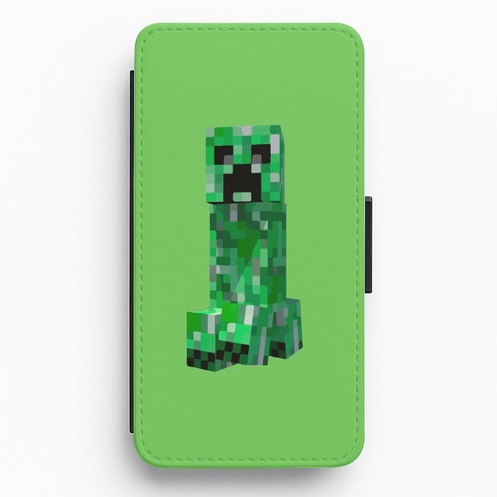 Mining Creeper Flip / Wallet Phone Case