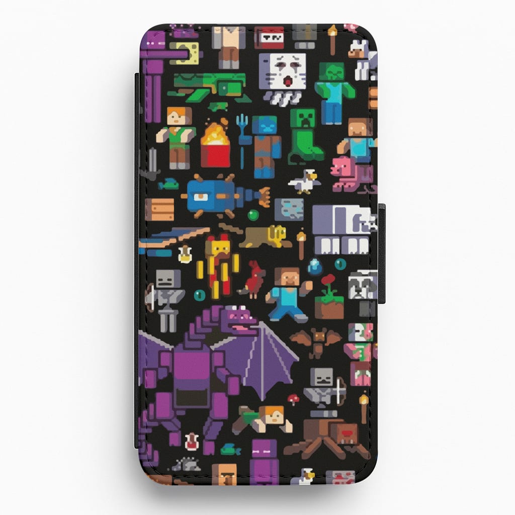 Mining Collage Flip / Wallet Phone Case