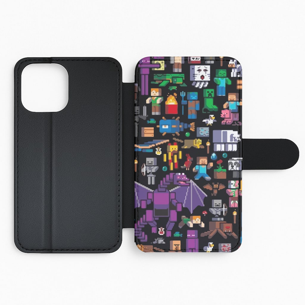 Mining Collage Flip Phone Case