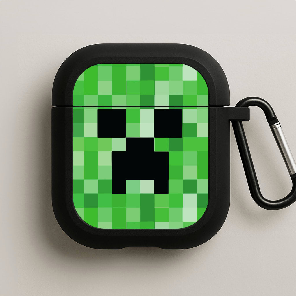 Creeper Face - Mining AirPods Case