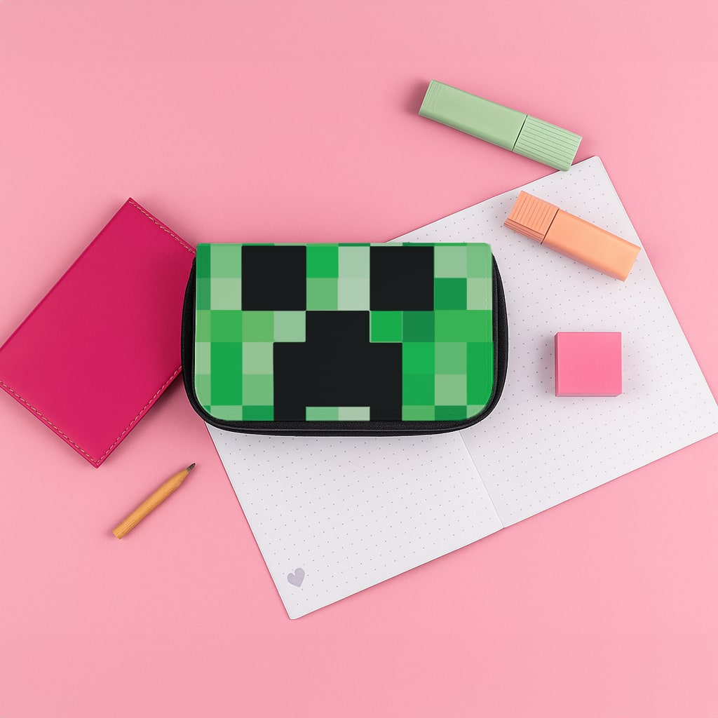 Creeper Face - Mining Pencil Case