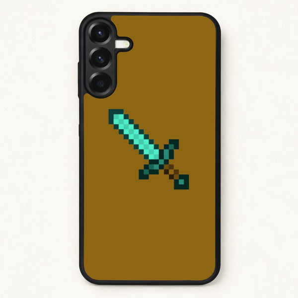 Diamond Sword - Mining Phone Case for Galaxy A57