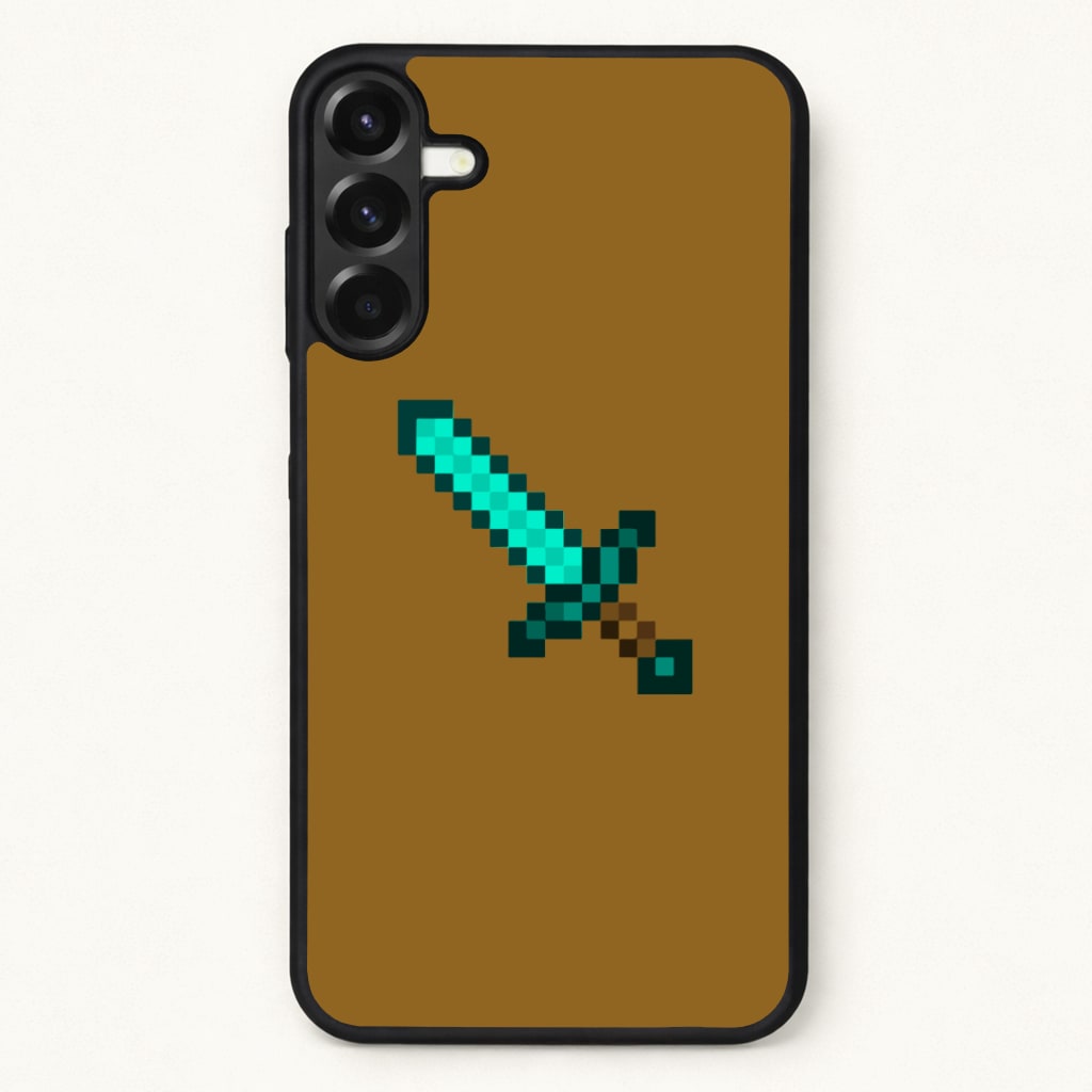 Diamond Sword - Mining Phone Case for Galaxy A57