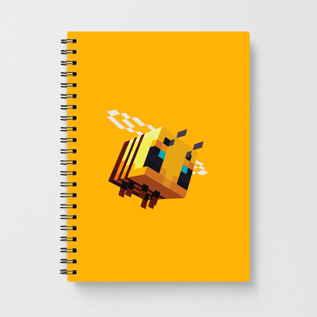 Minecraft Bee Notebook