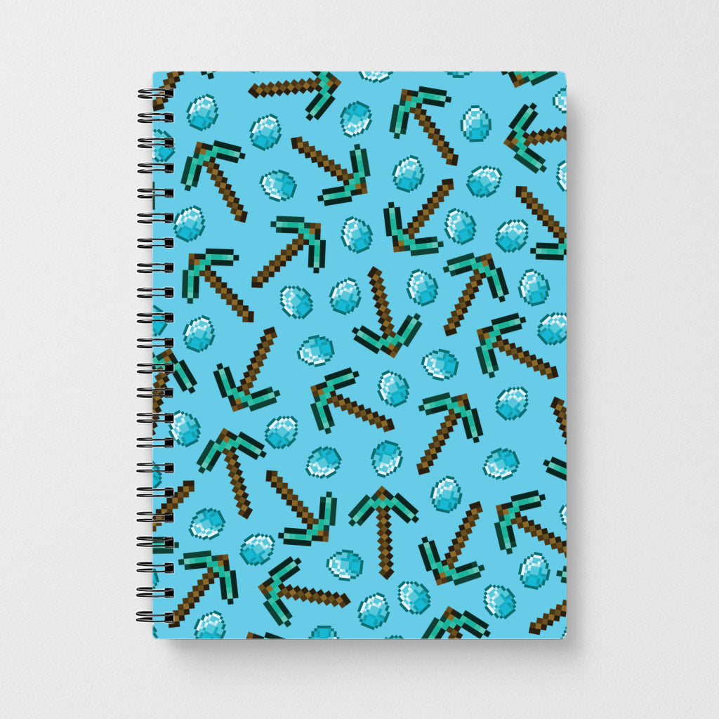 Diamond Axe Pattern Notebook