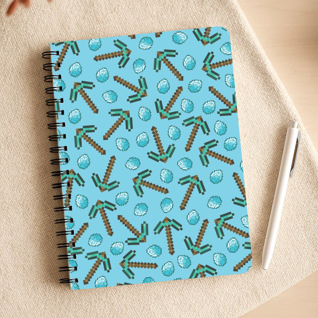 Diamond Axe Pattern Notepad
