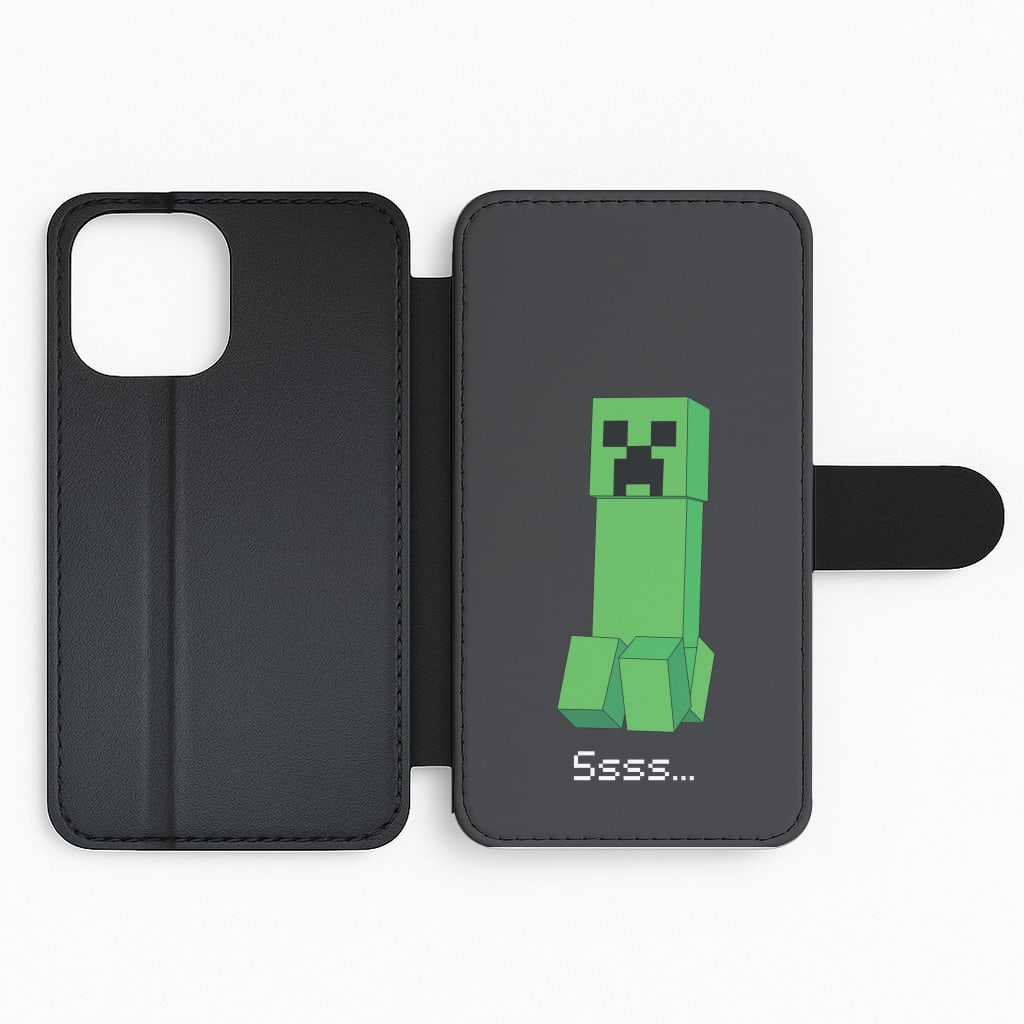 Creeper Standing Flip Phone Case