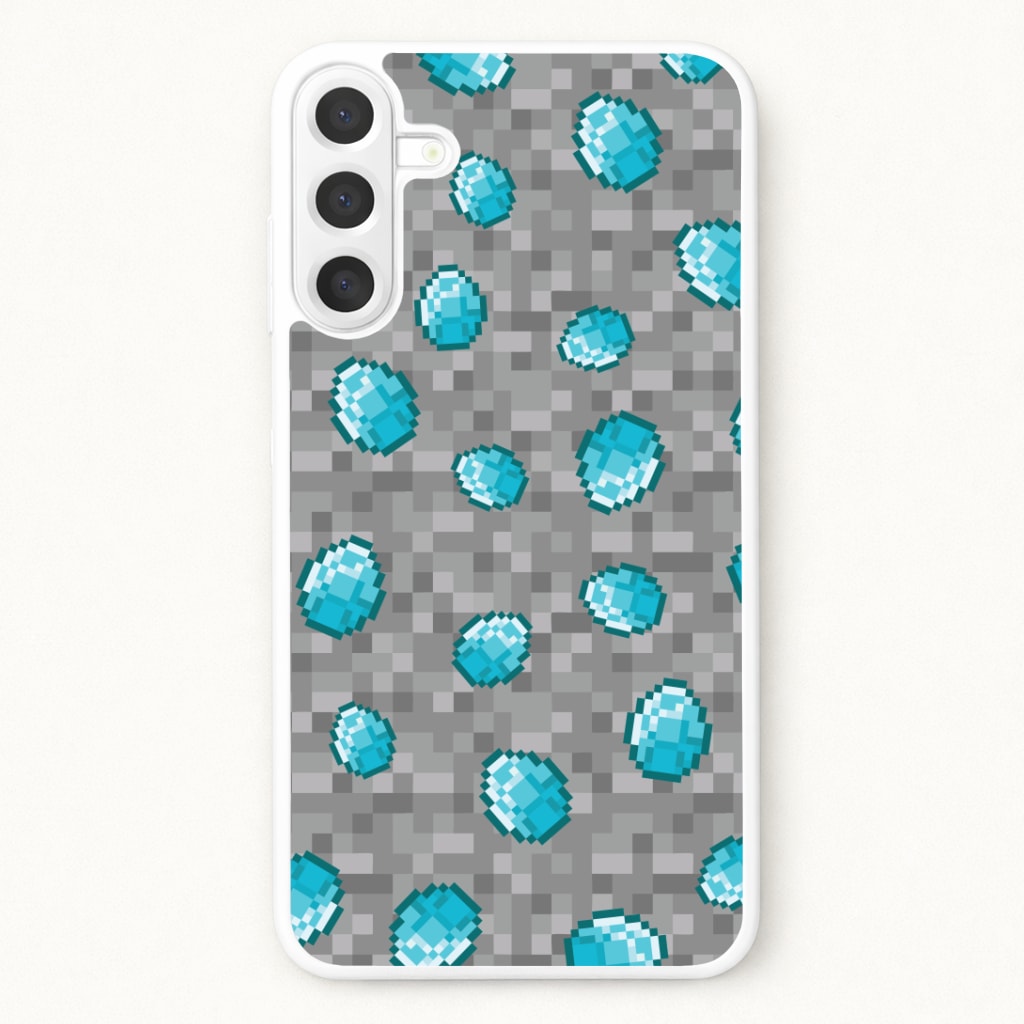 Diamond Pattern Phone Case for Galaxy A17