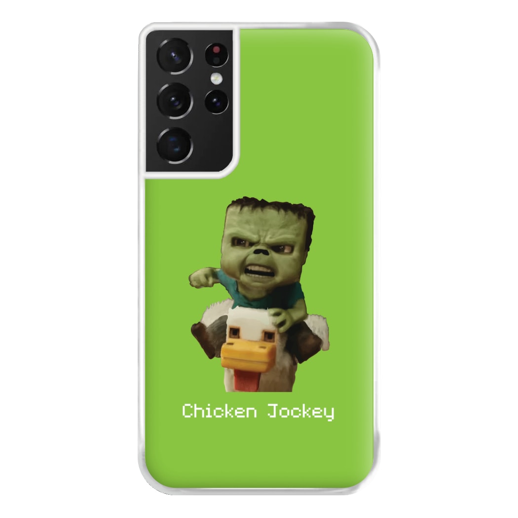 Chicken Jockey Phone Case for Galaxy S21 Ultra