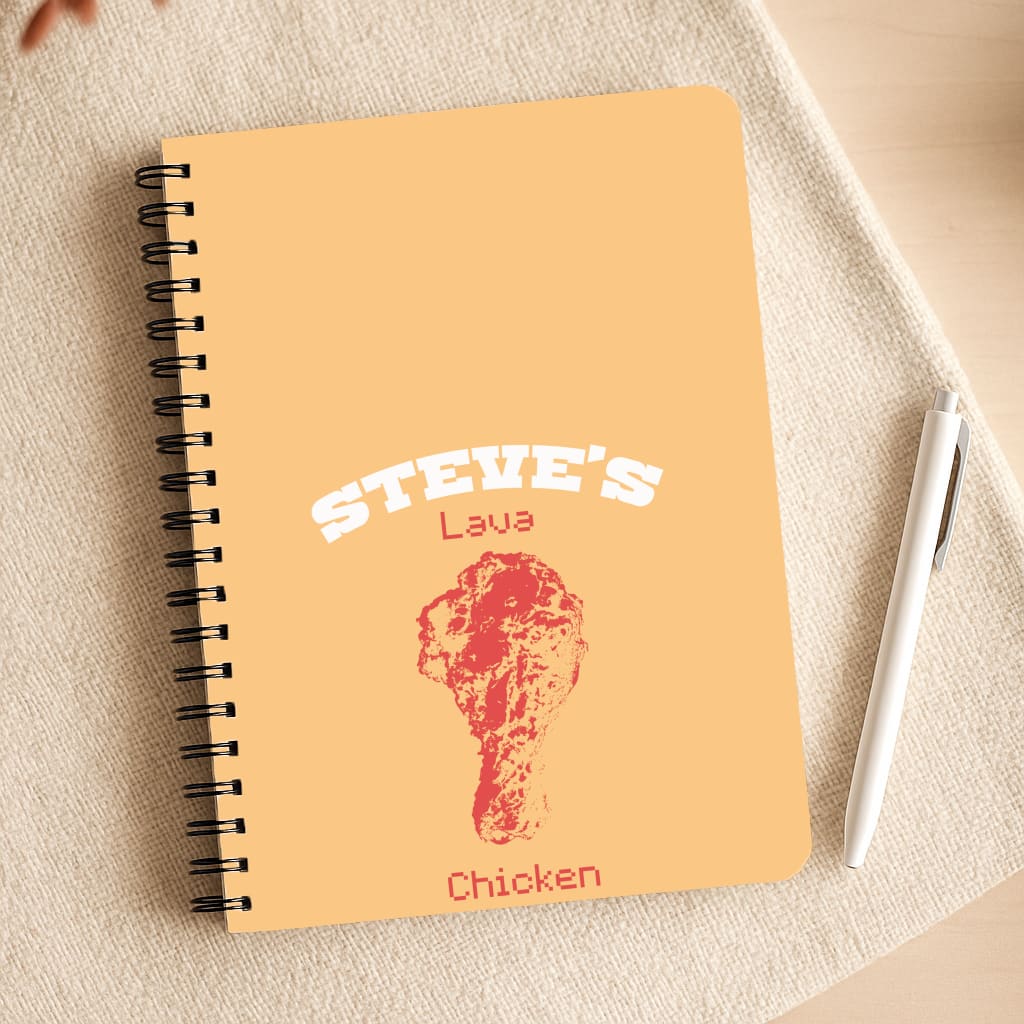 Steve's Lava Chicken Notepad