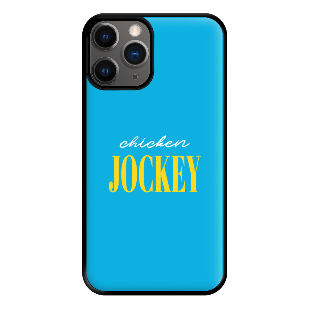 Chicken Jockey Blue Phone Case for iPhone 12 Pro Max