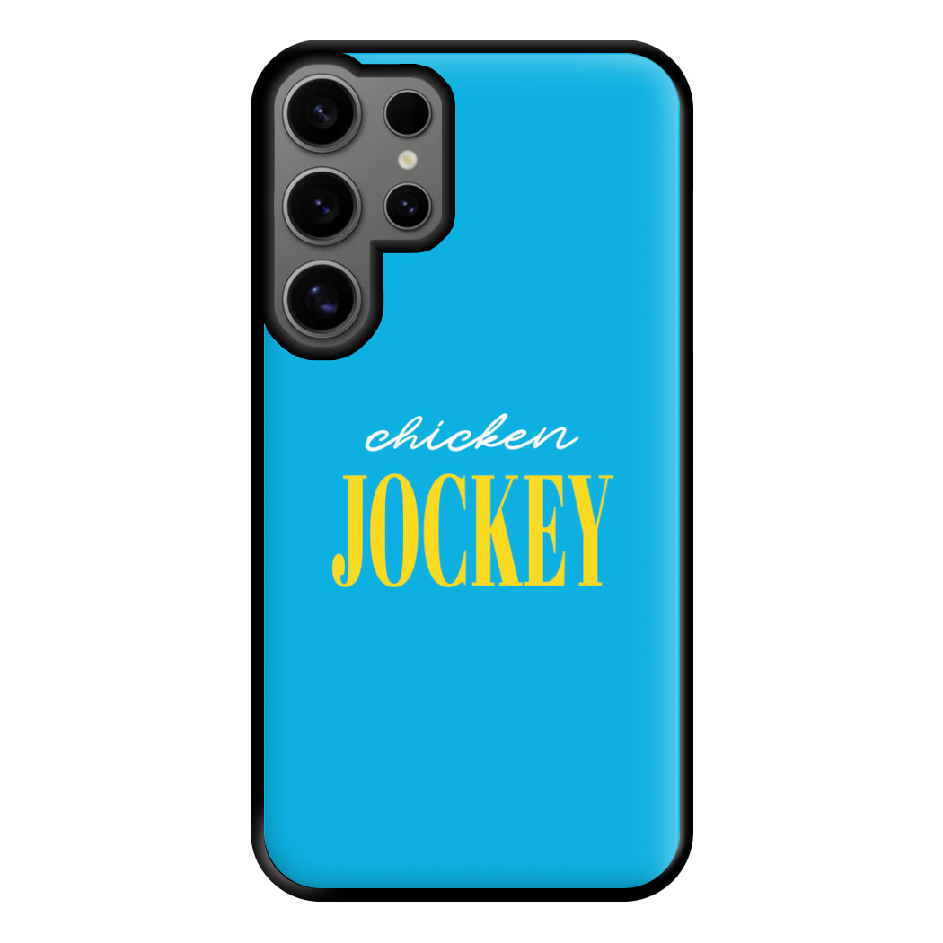 Chicken Jockey Blue Phone Case for Galaxy S24 Ultra