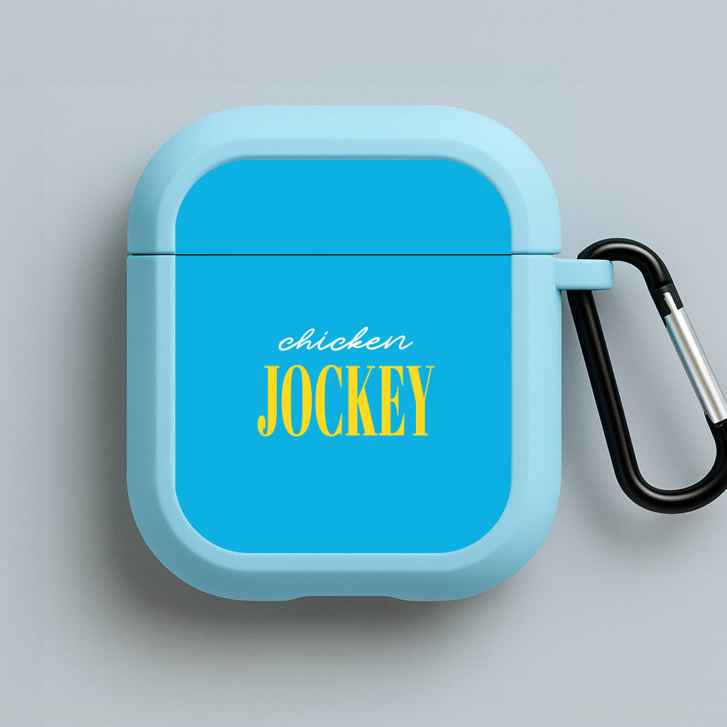 Chicken Jockey Blue Blue AirPods Case