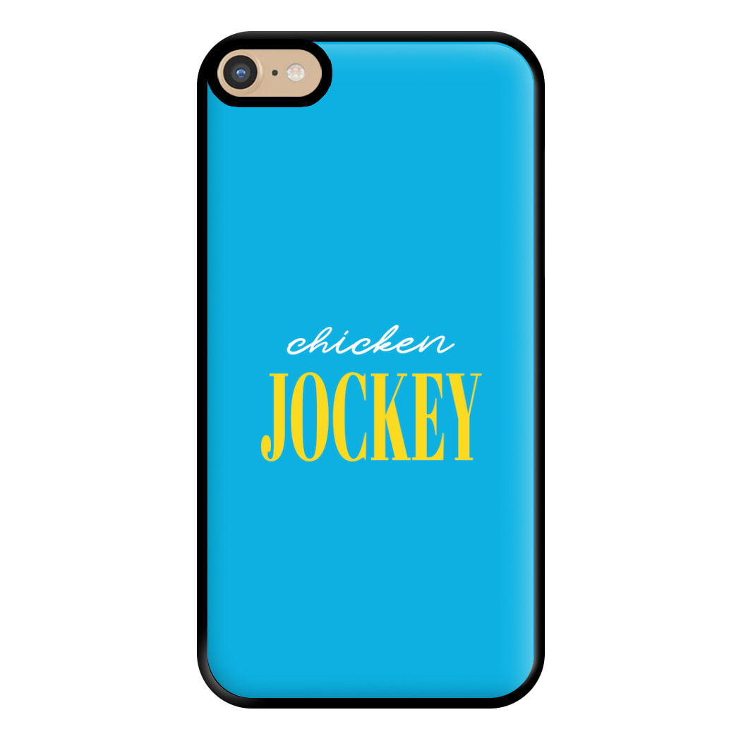 Chicken Jockey Blue Phone Case for iPhone 6 Plus / 7 Plus / 8 Plus