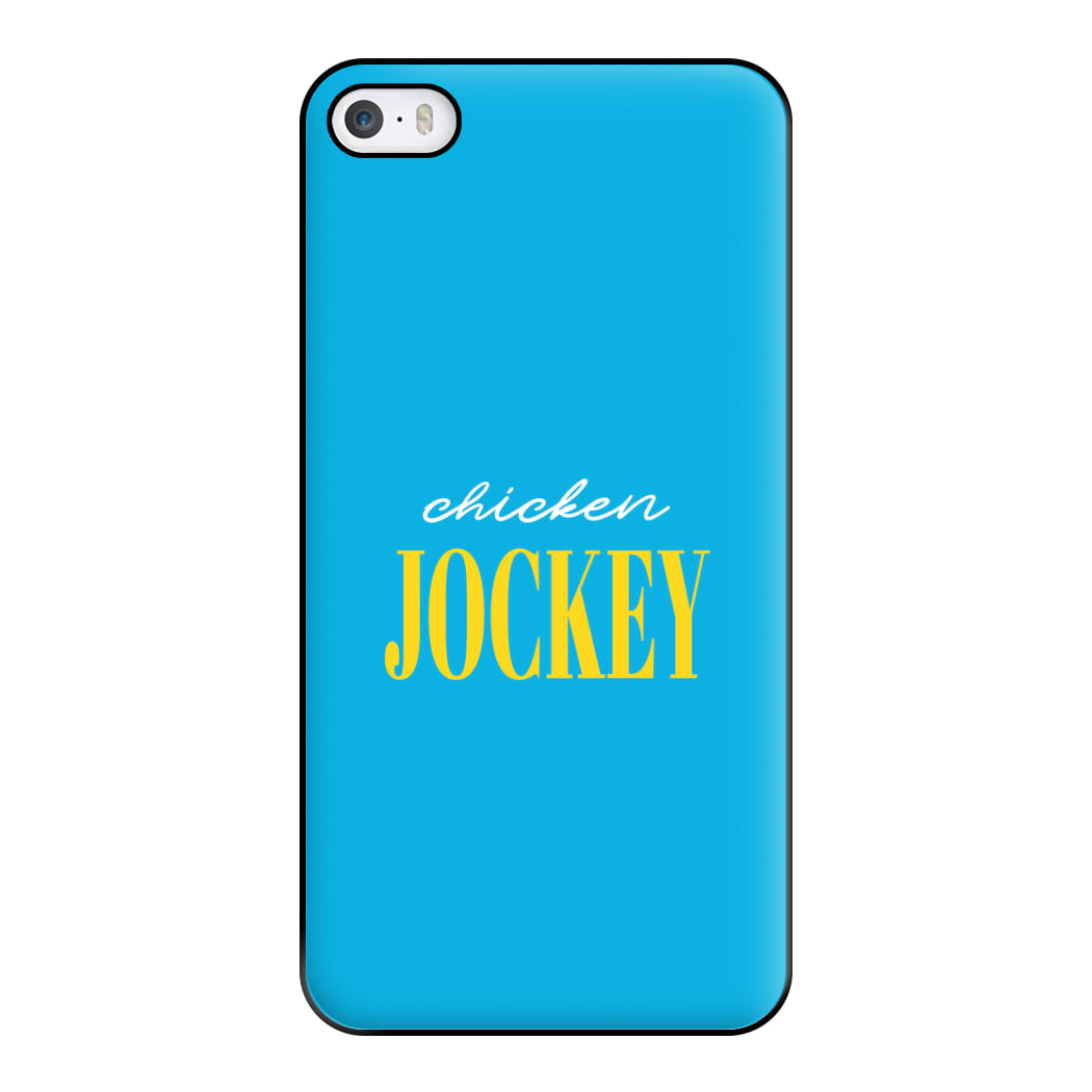 Chicken Jockey Blue Phone Case for iPhone 5 / 5s / SE 2016