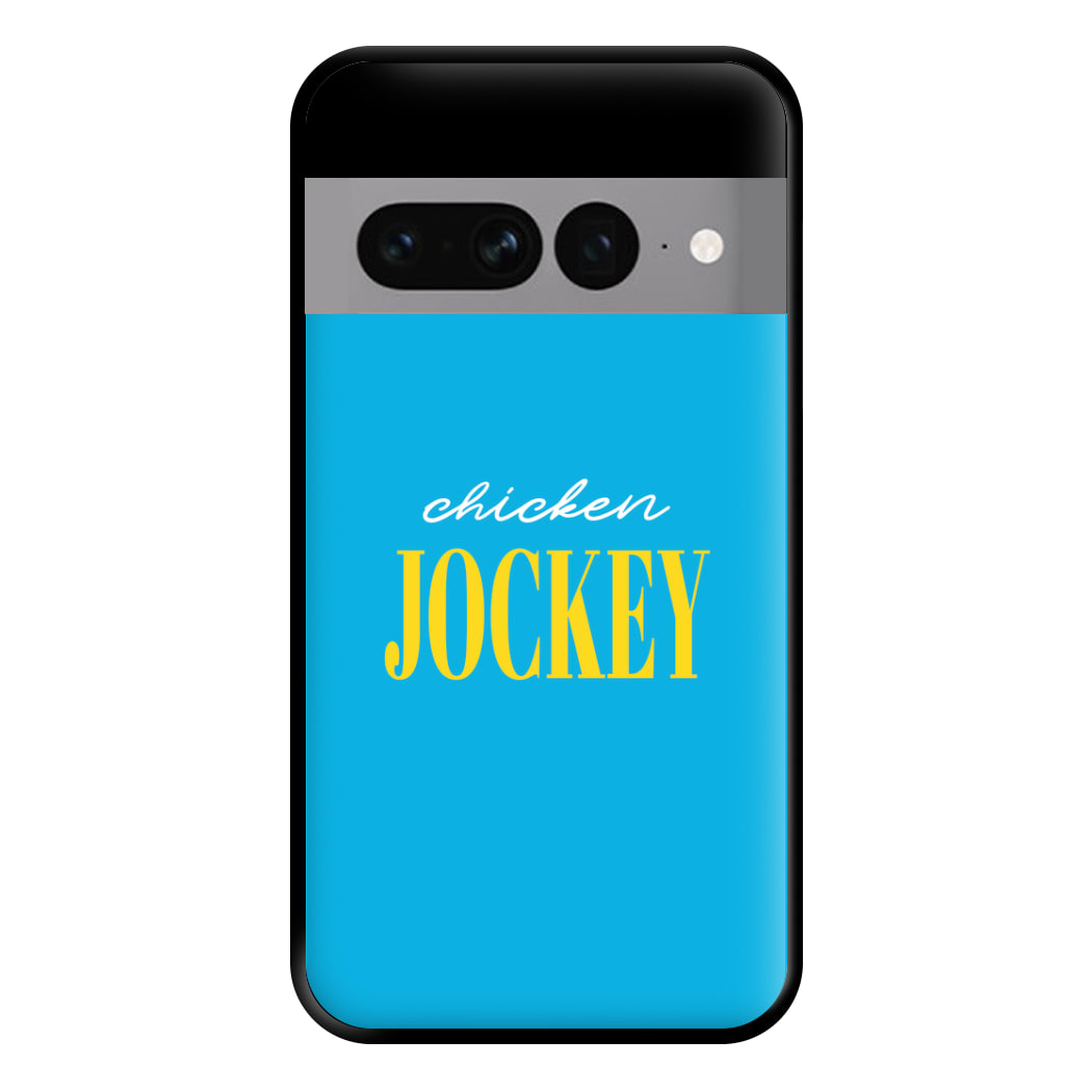 Chicken Jockey Blue Phone Case for Google Pixel 7 Pro