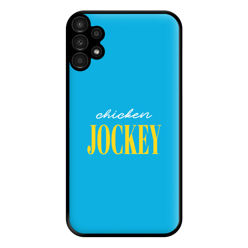 Chicken Jockey Blue Phone Case for Galaxy A13