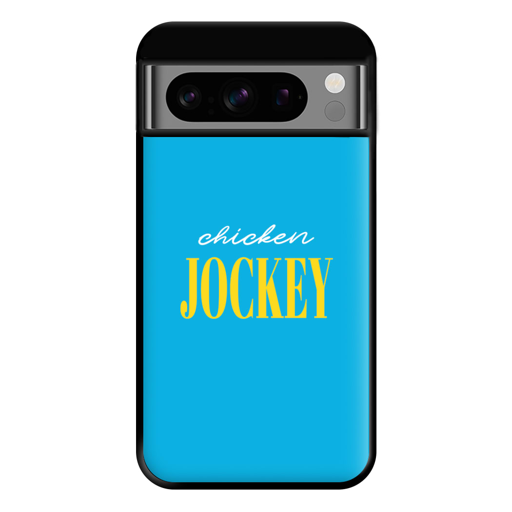 Chicken Jockey Blue Phone Case for Google Pixel 8 Pro