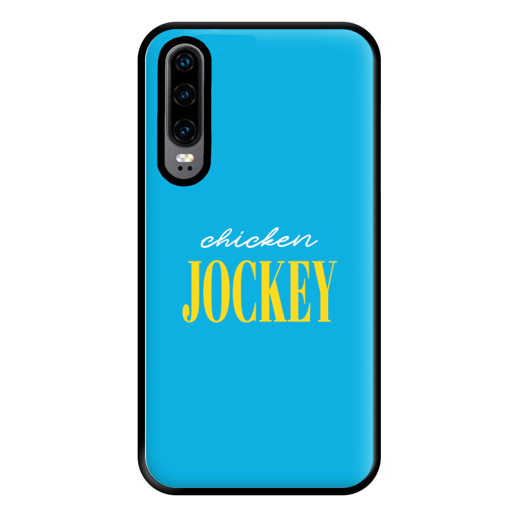 Chicken Jockey Blue Phone Case for Huawei P30