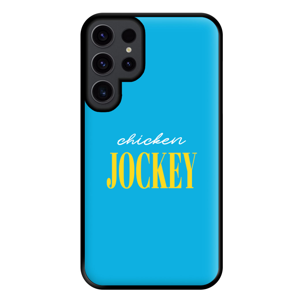 Chicken Jockey Blue Phone Case for Galaxy S23 Ultra