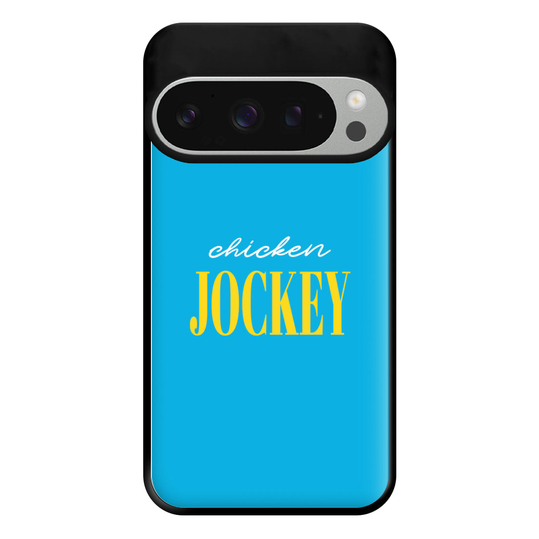 Chicken Jockey Blue Phone Case for Google Pixel 9 Pro XL