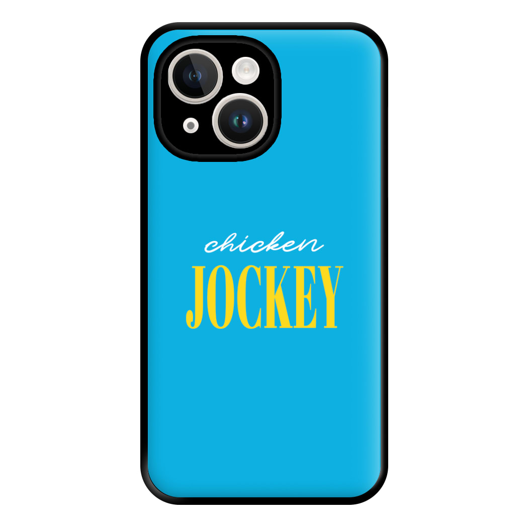 Chicken Jockey Blue Phone Case for iPhone 14 Plus