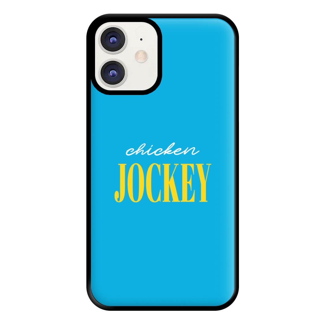 Chicken Jockey Blue Phone Case for iPhone 11