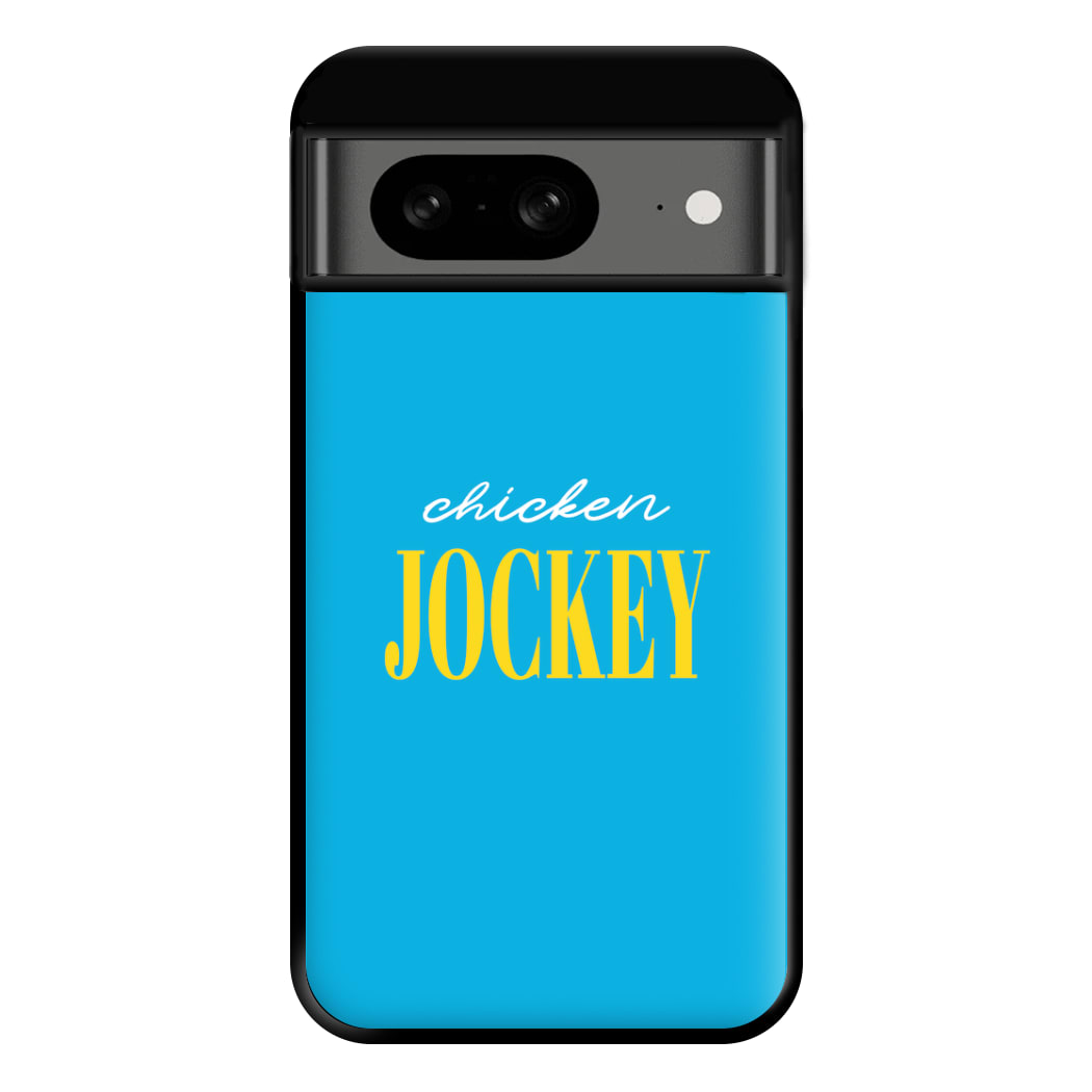 Chicken Jockey Blue Phone Case for Google Pixel 8