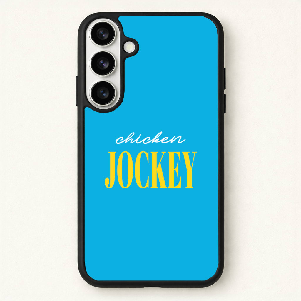Chicken Jockey Blue Phone Case for Galaxy S26