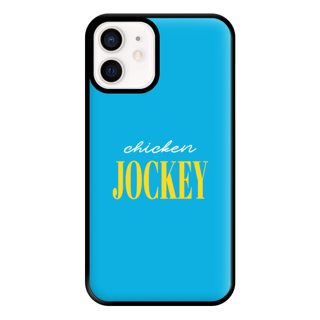 Chicken Jockey Blue Phone Case for iPhone 12 Mini