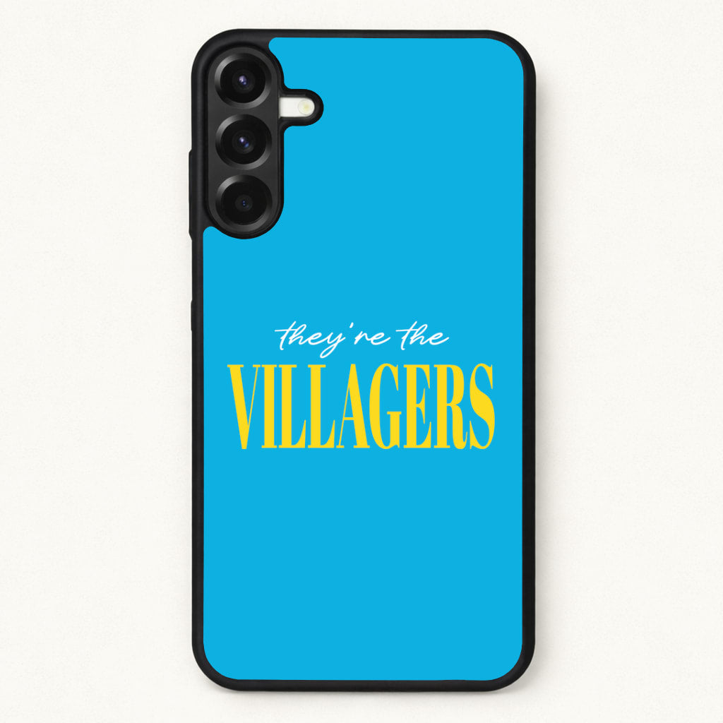 They're The Villagers Blue Phone Case for Galaxy A37