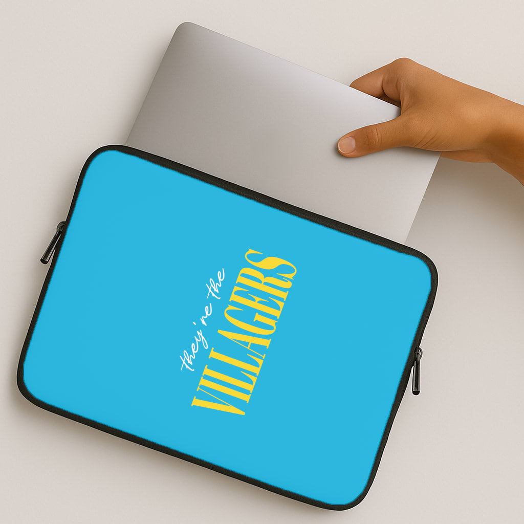 They're The Villagers Blue MacBook Case