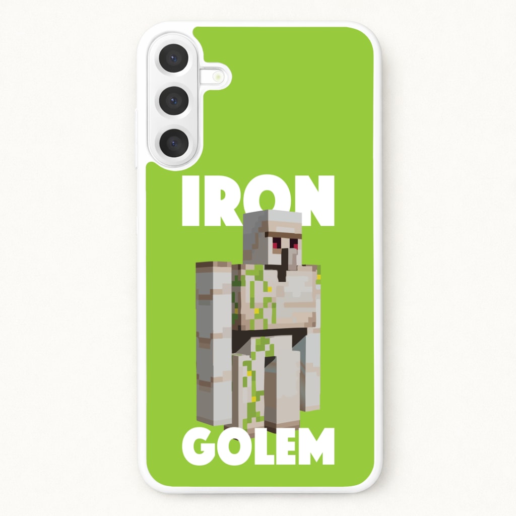 Iron Golem Phone Case for Galaxy A37