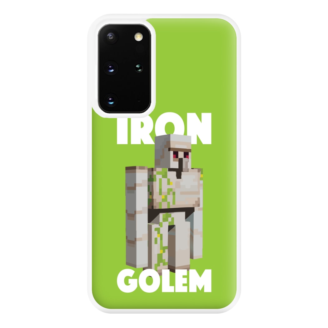 Iron Golem Phone Case for Galaxy S20 Plus