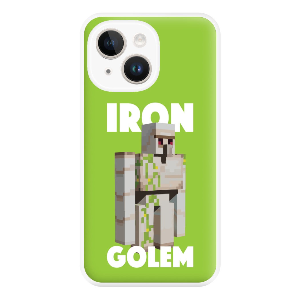 Iron Golem Phone Case for iPhone 14 Plus