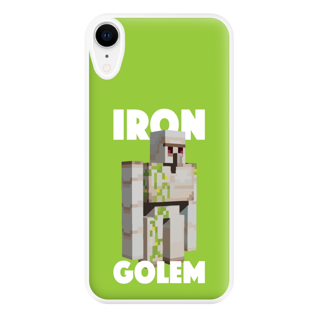 Iron Golem Phone Case for iPhone XR