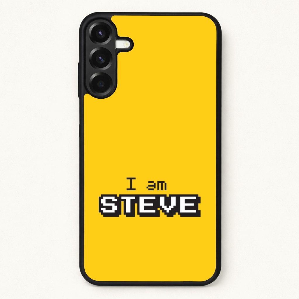I Am Steve Phone Case for Galaxy A37