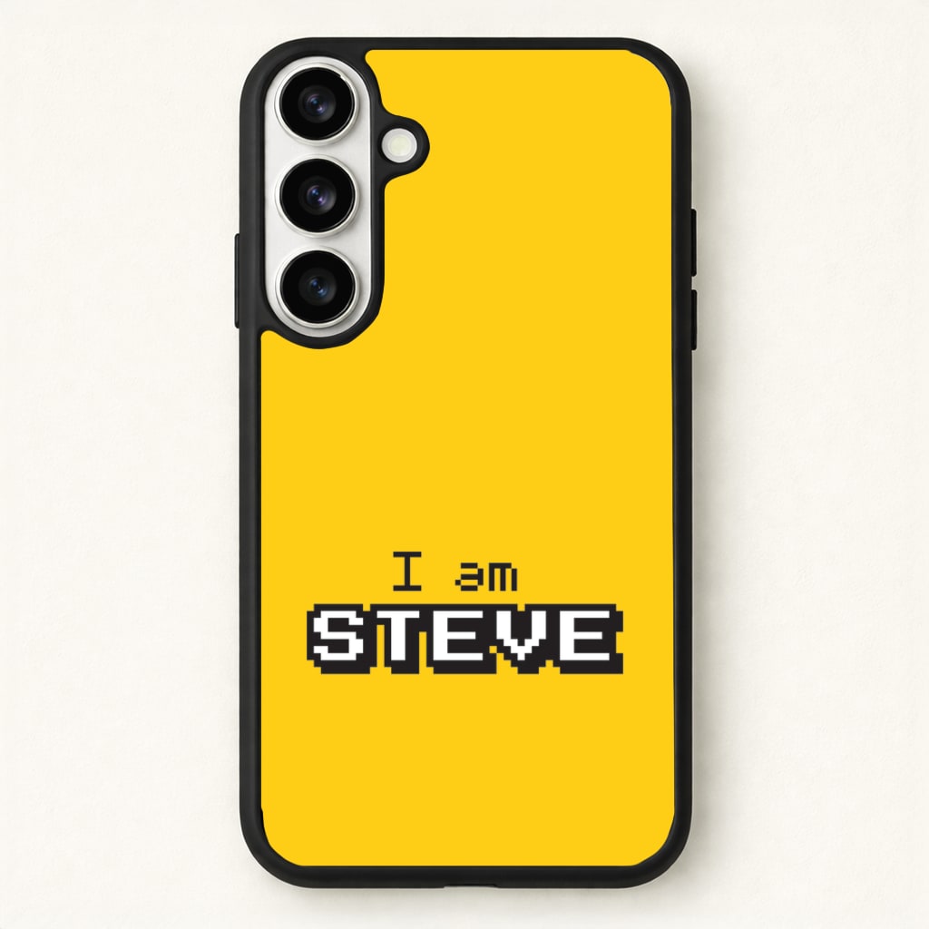 I Am Steve Phone Case for Galaxy S26