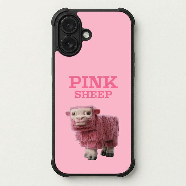 Pink Sheep Phone Case — Bumper case