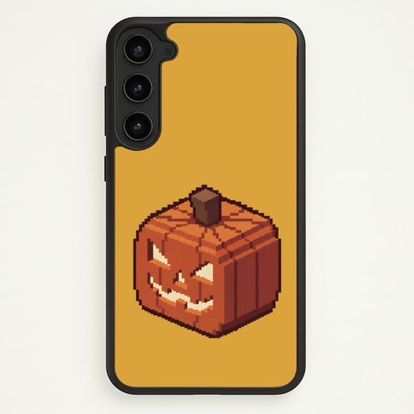 Minecraft Pumpkin Phone Case - Galaxy S23 Plus / Standard