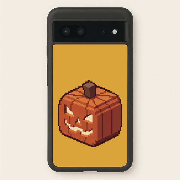 Minecraft Pumpkin Phone Case - Google Pixel 7 / Standard