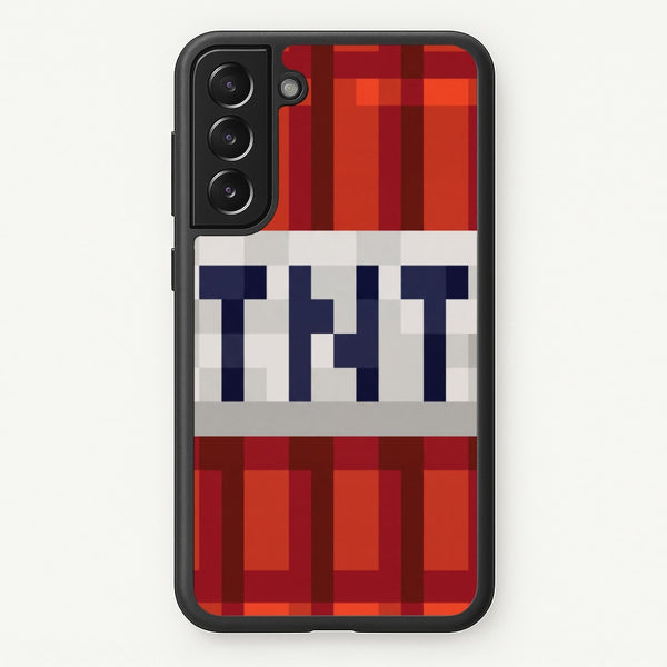 Minecraft TNT Phone Case - Galaxy S21 / Standard